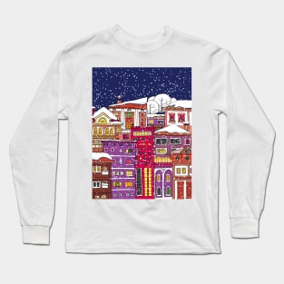 Doodle town Long Sleeve T-Shirt